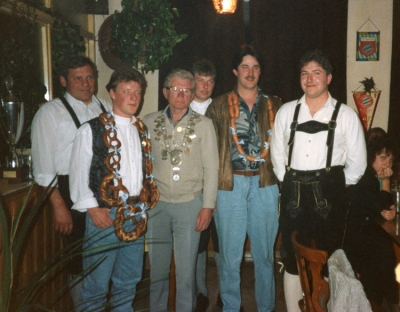 vl. Josef Striegl sen., Thomas Most, Erhard Schreiber, Josef Striegl jun., Achim Maschberger, Siegfried Werner