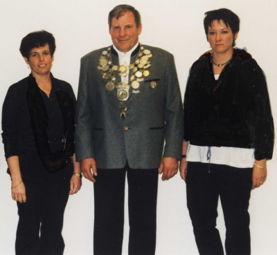 vl. Inge Kammhuber, Josef Striegl sen., Sabine Striegl