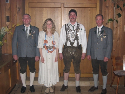  vl. Siegfried Werner, Sabine Gruber, Achim Maschberger, Josef Striegl jun.