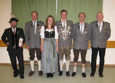 vl. Theodor Kratzl, Josef Striegl jr., Daniela Beigl, Andres Ostermann, Markus Irl, Siegfried Werner