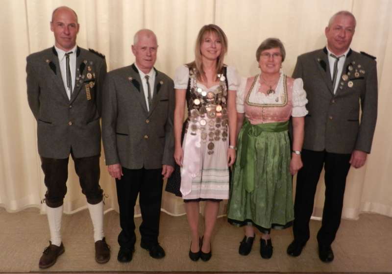 vl. Josef Striegl jun.; Andreas Schiechl; Daniela Lehrhuber; Rosemarie Aschenbrenner; Werner Siegfried