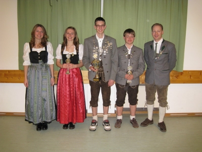 vl.Daniela Beigl; Stefanie May; Lennart Bockelmann; Lukas Sadelstatter; Thomas Meier