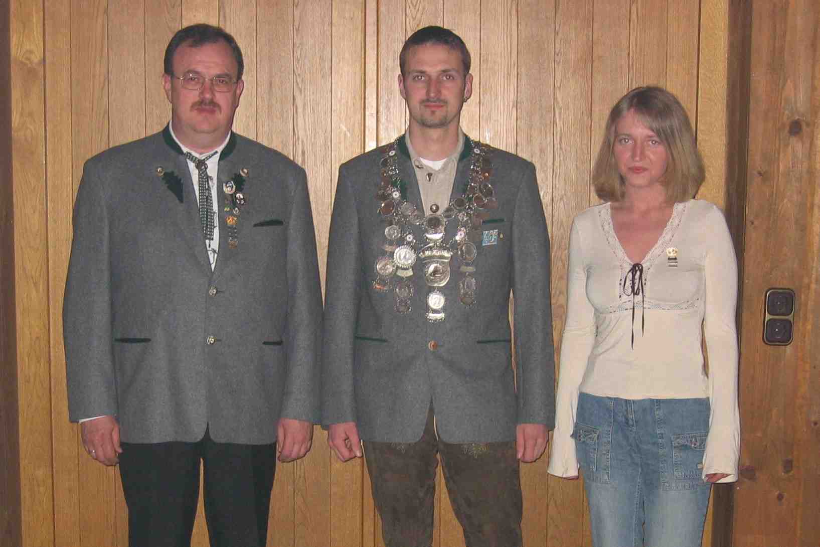 vl. Franz Görlich, Stefan Irl, Renate Mayr